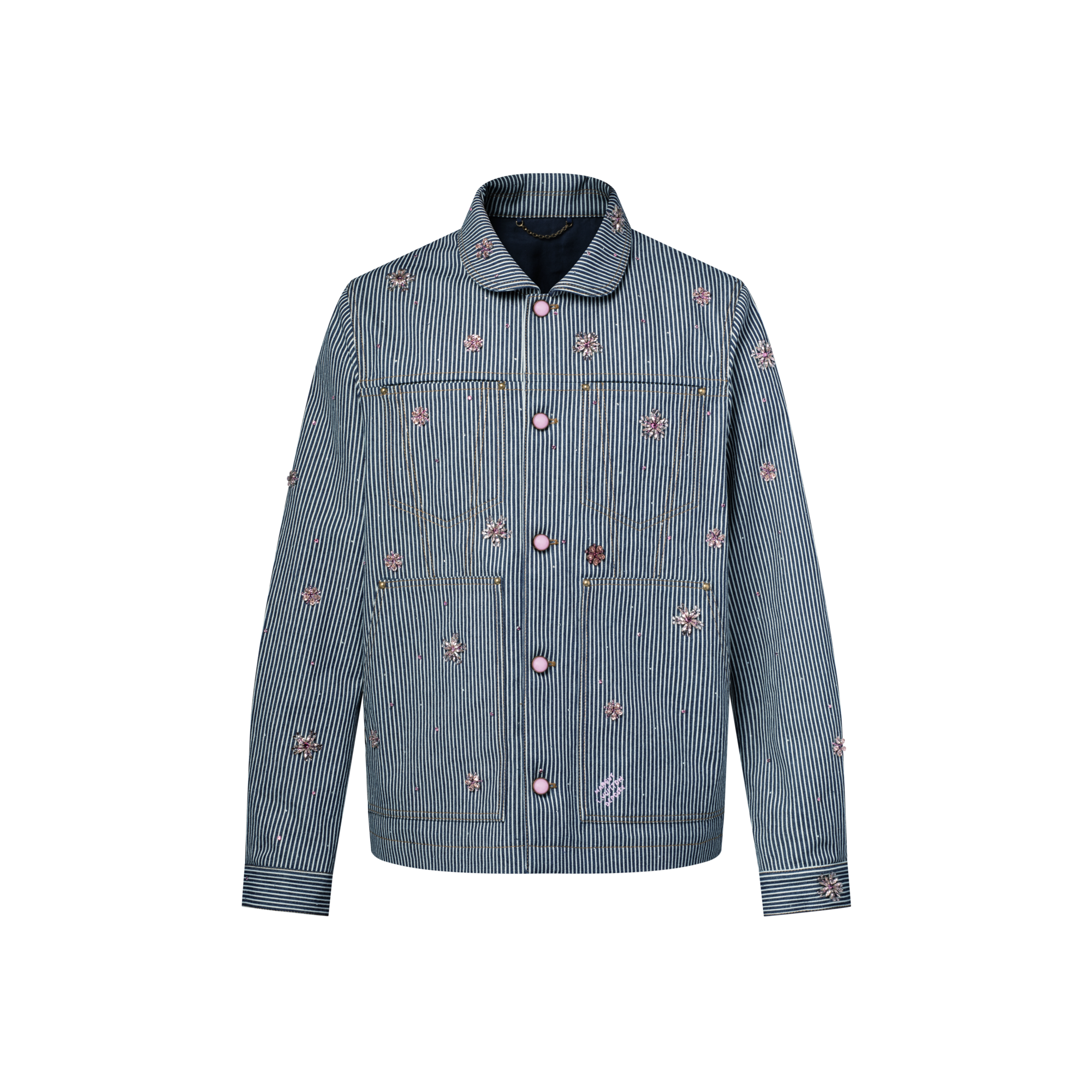 Embellished Workwear Jacket  in Men's Ready-to-Wear Outerwear and Coats collections by Louis Vuitton (Product zoom)